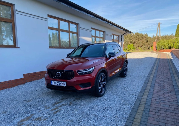 Volvo XC 40 cena 148000 przebieg: 61638, rok produkcji 2020 z Osiek małe 596